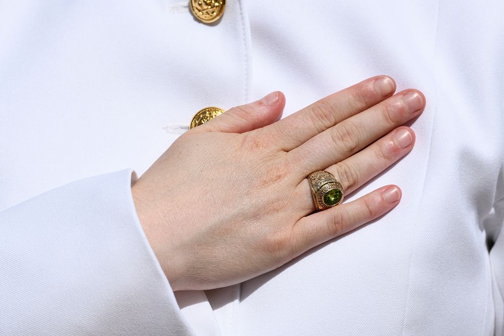 ANNAPOLIS, Md. (May 16, 2020) The United States Naval Academy holds the third swearing-in event for the Class of 2020.