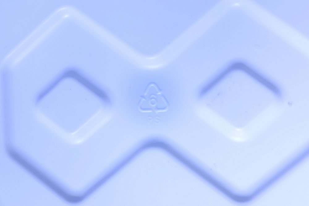 Polystyrene plastic, background photo. Free public domain CC0 image.