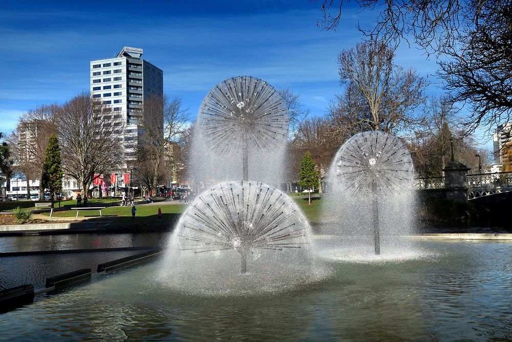 Ferrier Fountain, Christchurch Town Hall.
