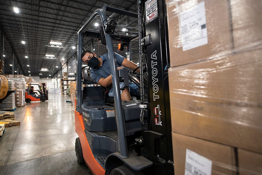 Professional Packaging Systems' Quality Packaging Forklift Driver Ruben Pena is proud to be a part of the U.S. Department of…