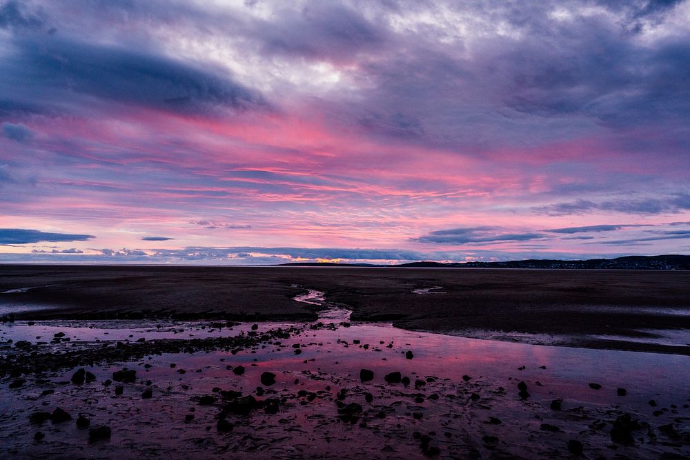 Silverdale Sunset. Original public domain image from Flickr
