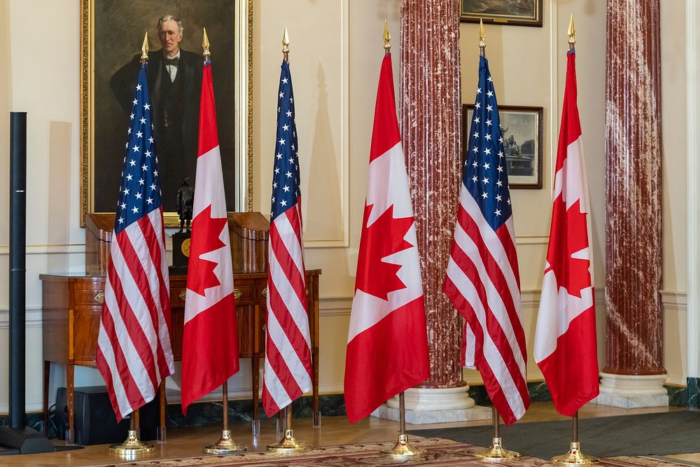 Secretary Blinken Meets Virtually With Canadian Foreign Minister Garneau.