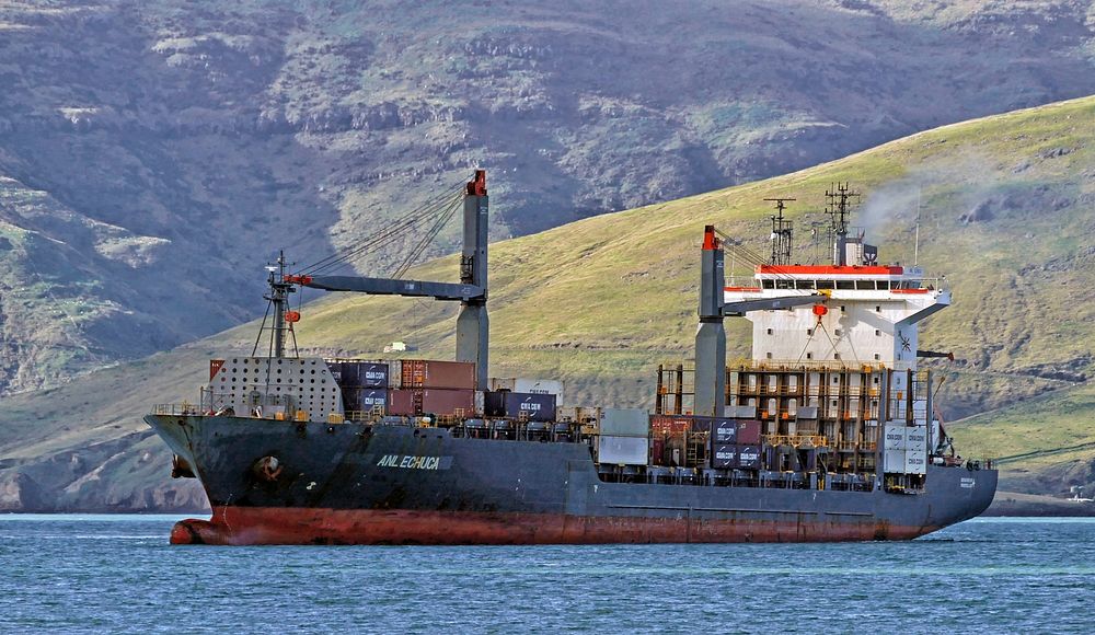 ANL ECHUCA Container Ship. Original public domain image from Flickr