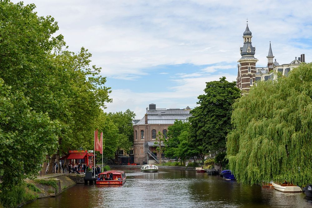 The Singelgracht Canal, Amsterdam.