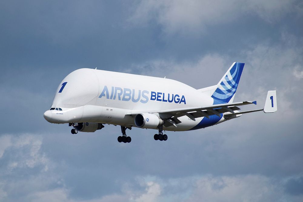 Beluga F-GSTA - Airbus A300B4-608ST - Airbus Transport International, A&eacute;roport de Bordeaux-Merignac LFBD Airport…