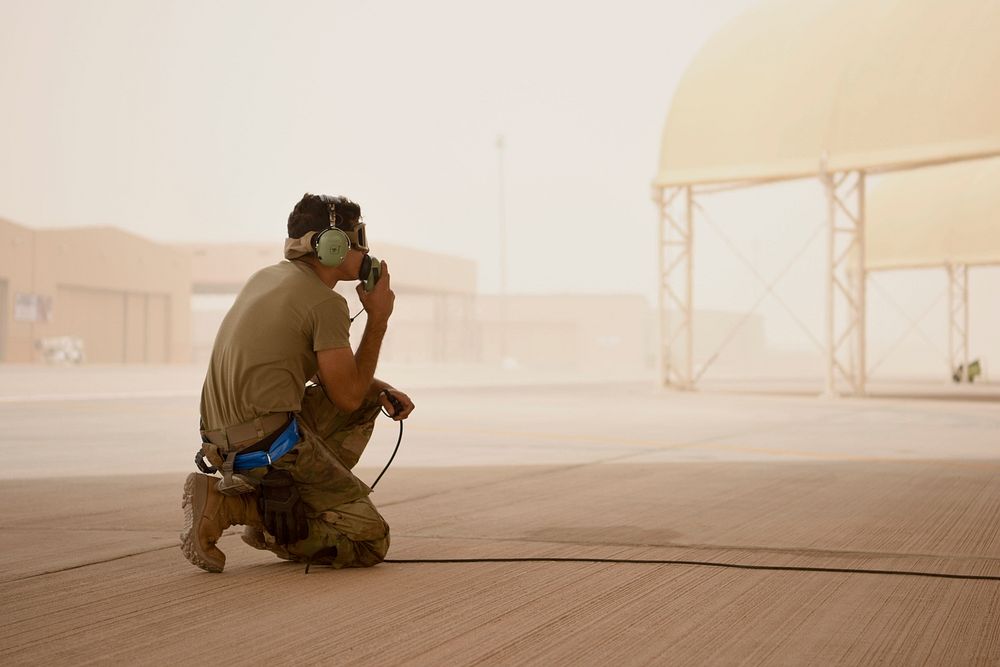 157th Expeditionary Fighter Squadron deployment operations at PSAB, Saudi Arabia