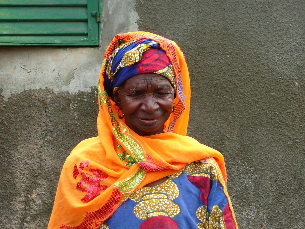 Woman participates in community training to combat female genital mutilation