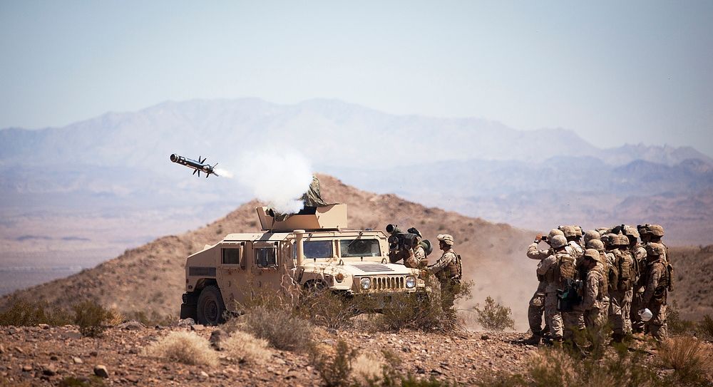 Mojave Viper training - anti-tank missilemen