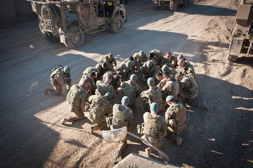 172nd Infantry Brigade operations in Afghanistan - Prayer,March 10, 2012