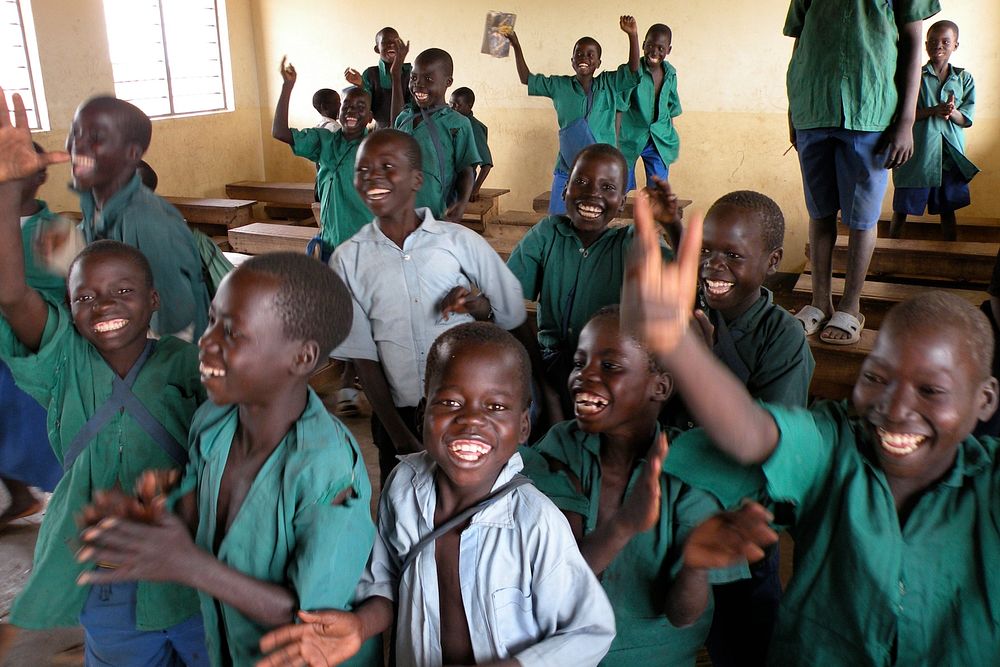 Education programs bring primary education to vulnerable and conflict-affected children in Uganda. USAID. Original public…