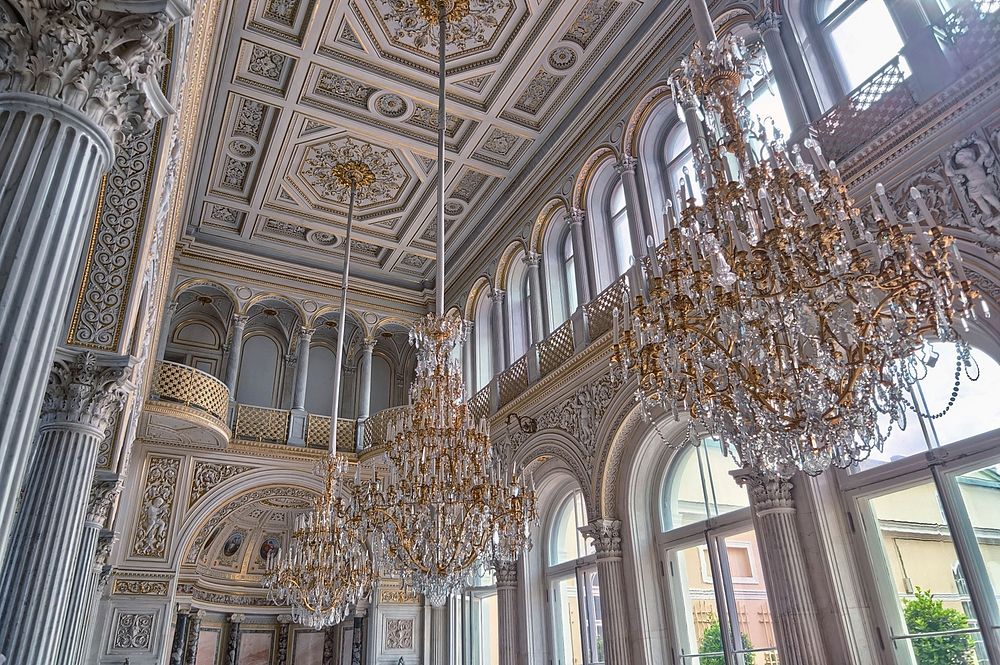Pavilion Hall, Hermitage Museum, St. Petersburg. Original public domain image from Flickr