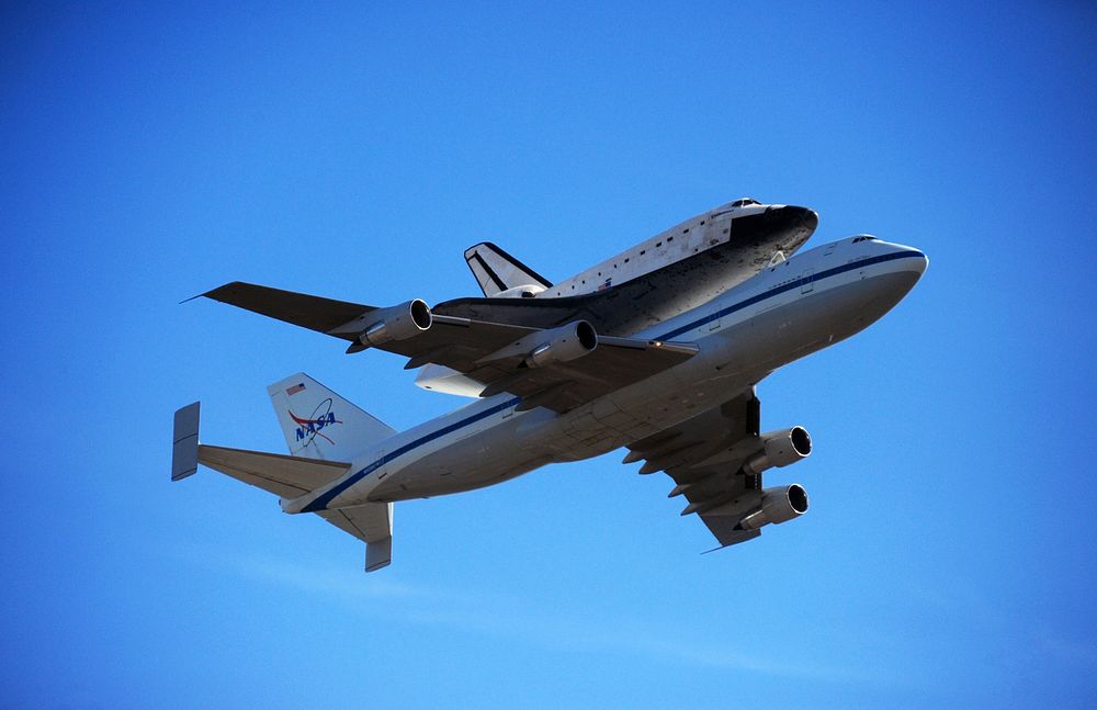 Space Shuttle Endeavour Flyover.
