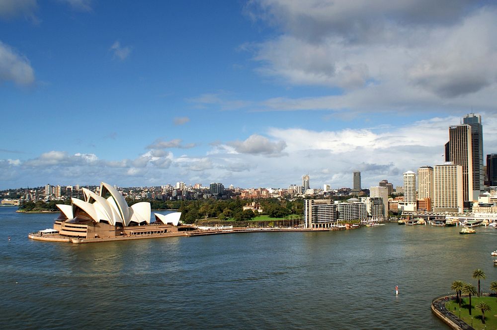 The Sydney Opera House.