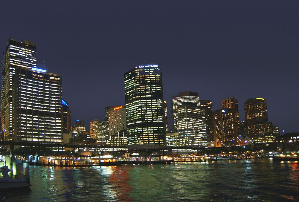 Circular Quay Sydney Aust.Circular Quay is a harbour, former working port and now international passenger shipping port…