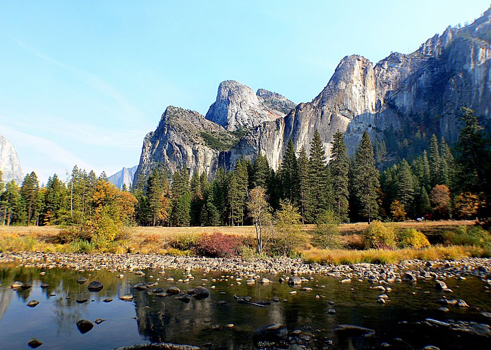 Yosemite National Park is in California&rsquo;s Sierra Nevada mountains.