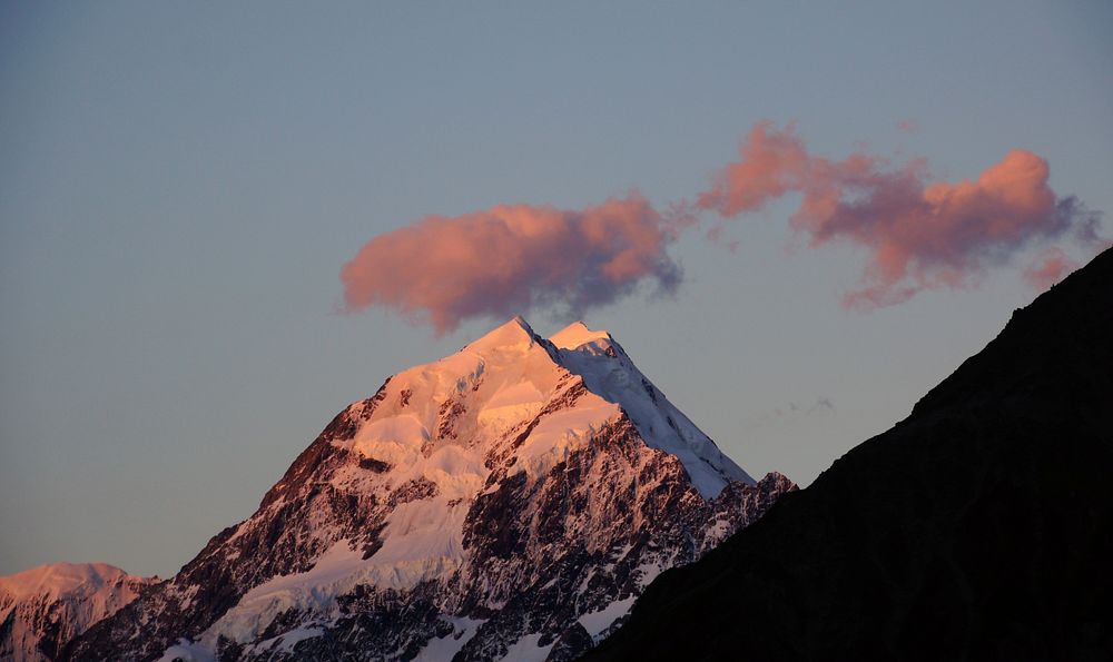 Mount Cook Sunset.
