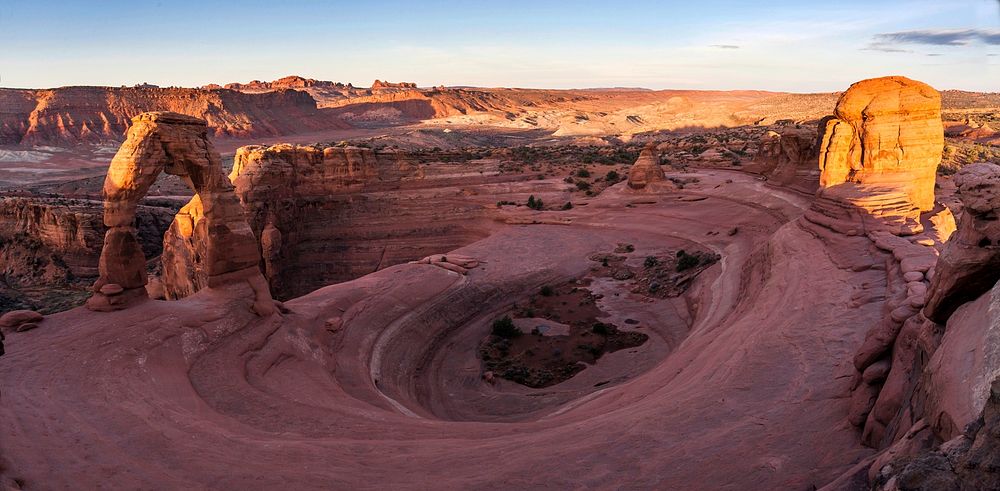 First Light at Delicate Arch