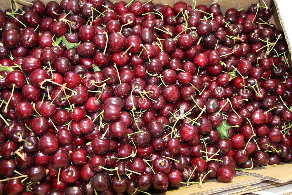 cherries. Original public domain image from Flickr