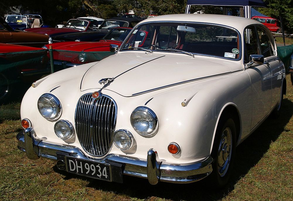 1967 Jaguar. Original public domain image from Flickr