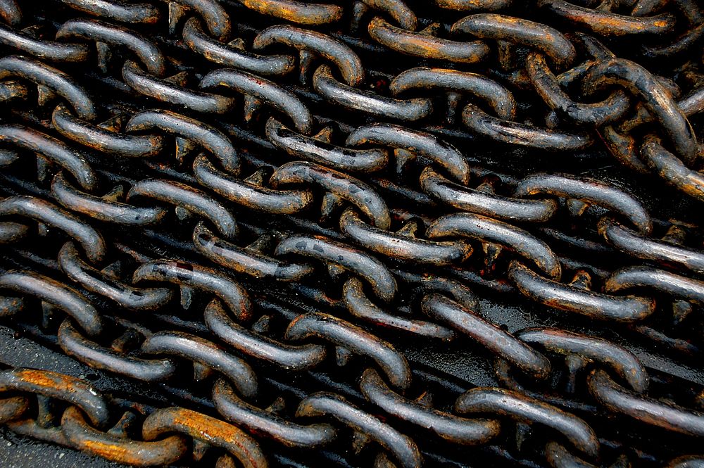 Chains. Original public domain image from Flickr