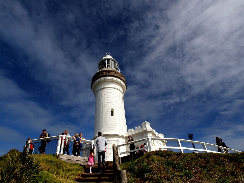 Cape Byron Lighthouse.The Cape Byron Lighthouse is Australia's most easterly light being situated on the most easterly point…