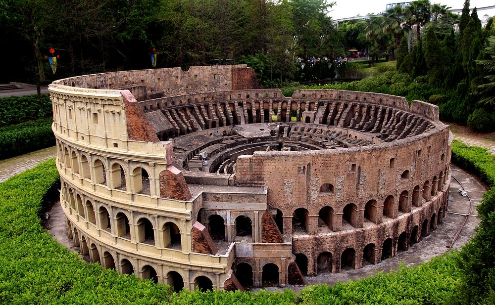 Colosseum Rome.Shenzhen.Theme park.