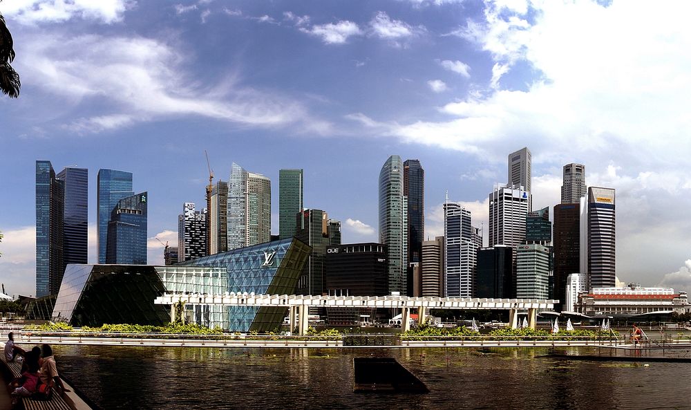 Singapore Skyline.