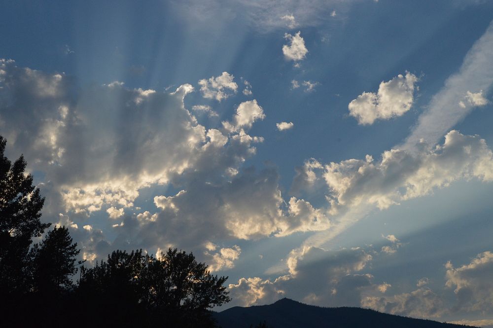 Clouds and Sky. Original public domain image from Flickr