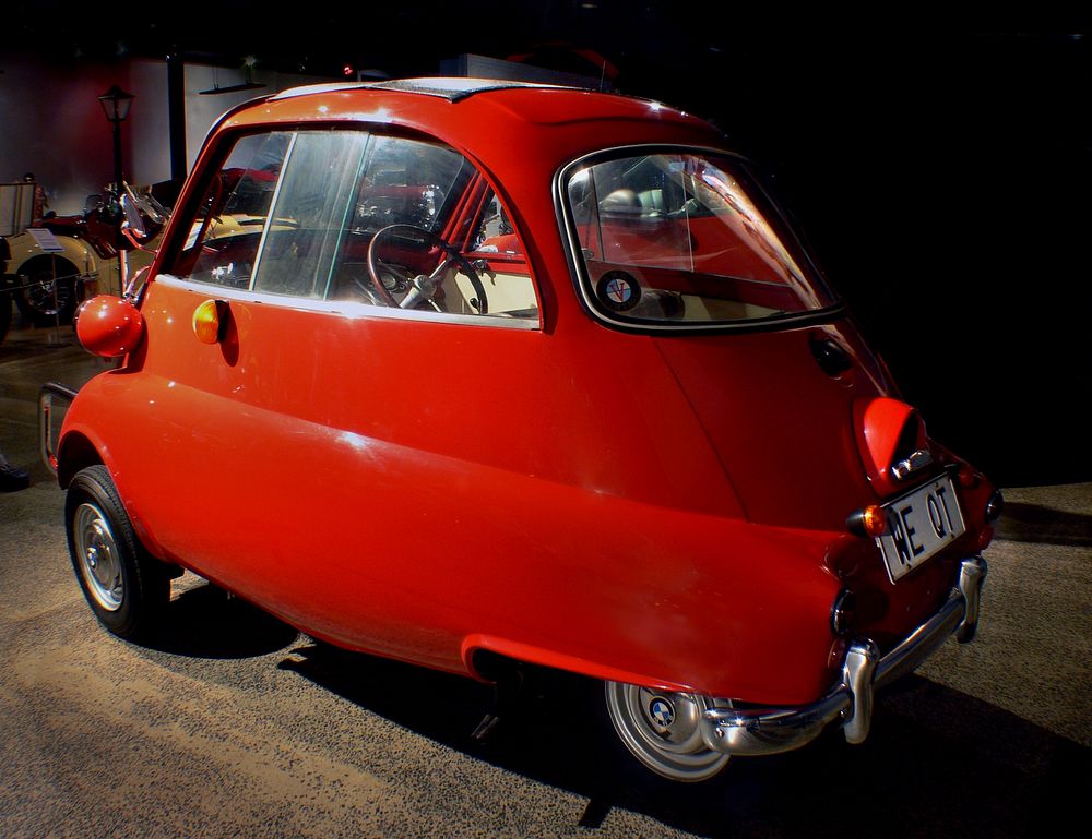 The Isetta is an Italian-designed microcar built under licence in a number of different countries, including Spain Belgium…