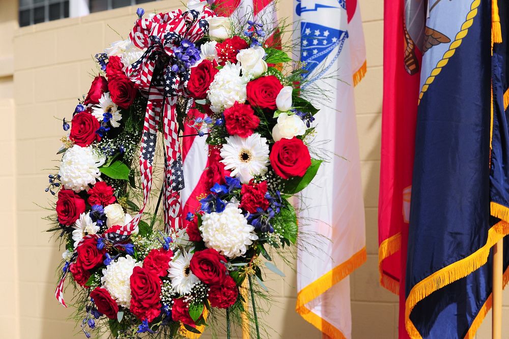 Veterans Day Wreath Laying 2013.