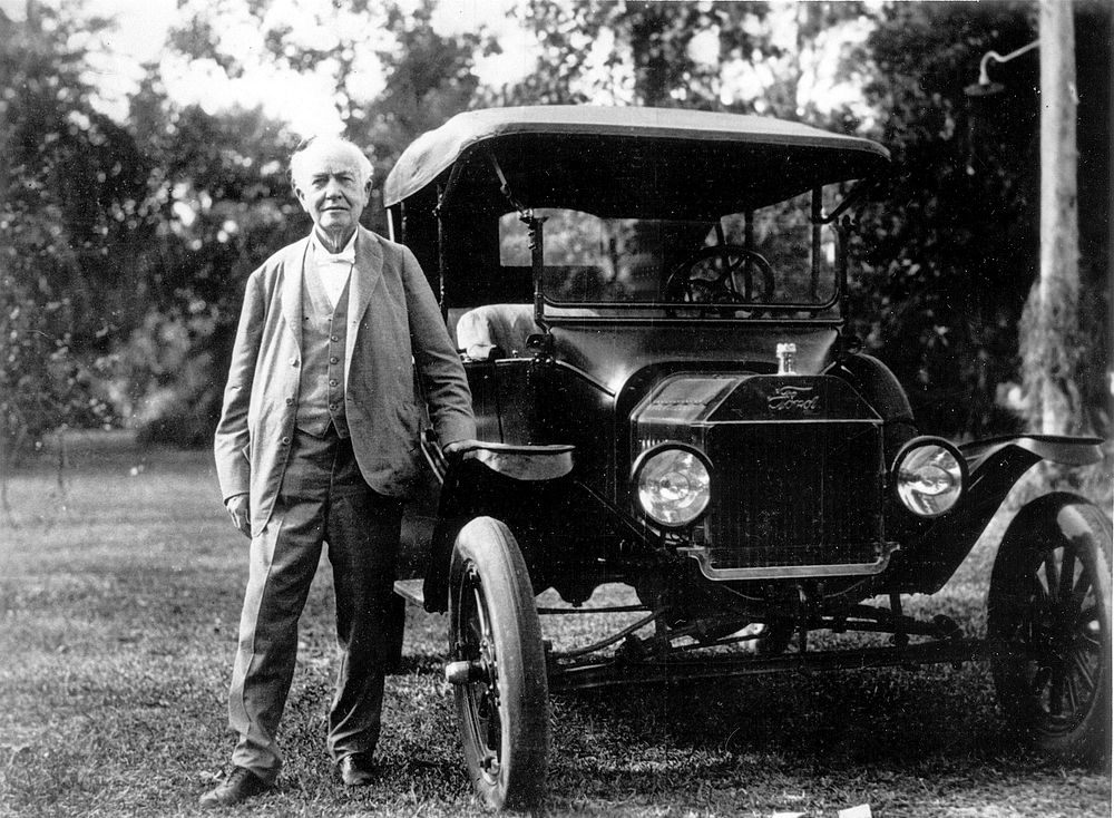 Henry Ford. Original public domain image from Flickr