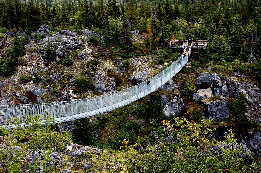 Yukon Suspension Bridge.