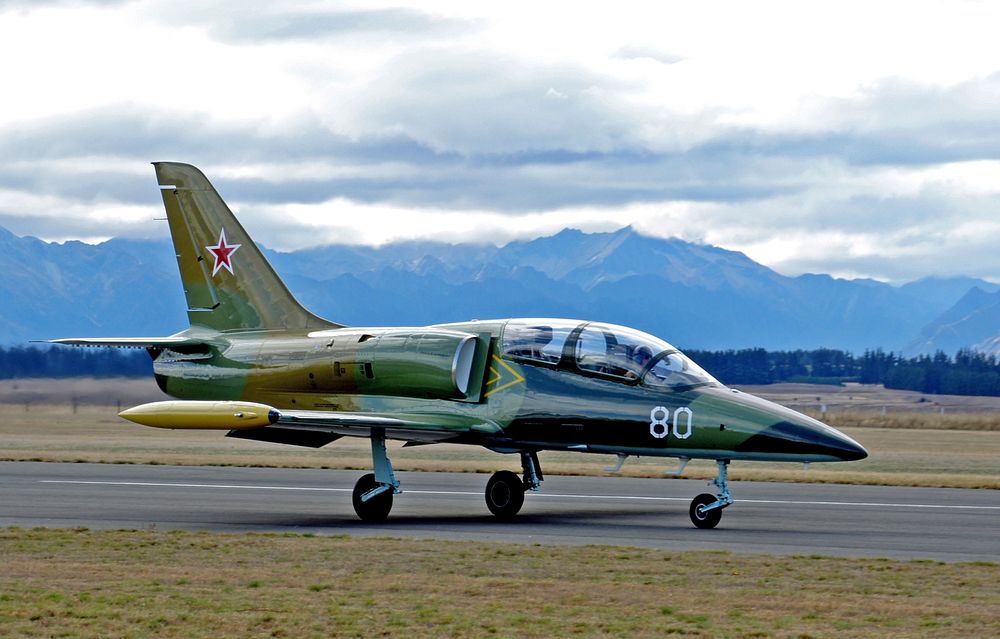 Aero L-39 Albatros. A subsonic jet trainer aircraft developed in the 1960s in Czechoslovakis by Aero Vodochody, chief…