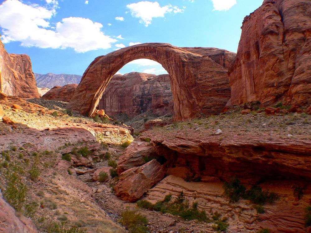 Rainbow Bridge National Monument Utah.