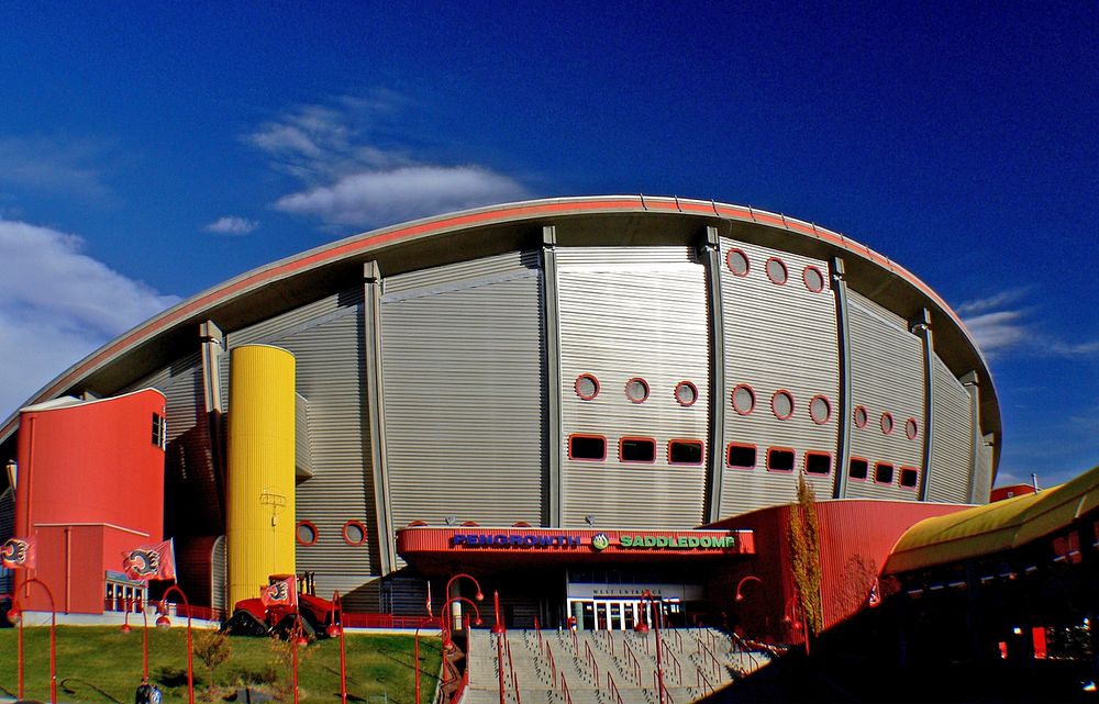 Saddledome Calgary Alberta.