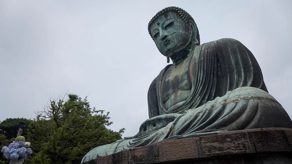 Great Buddha of Kamakura, Japan.