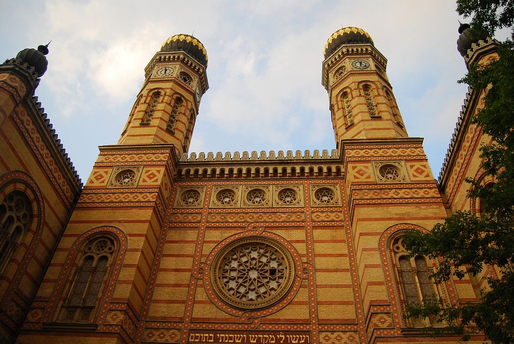 Grande synagogue de Budapest.