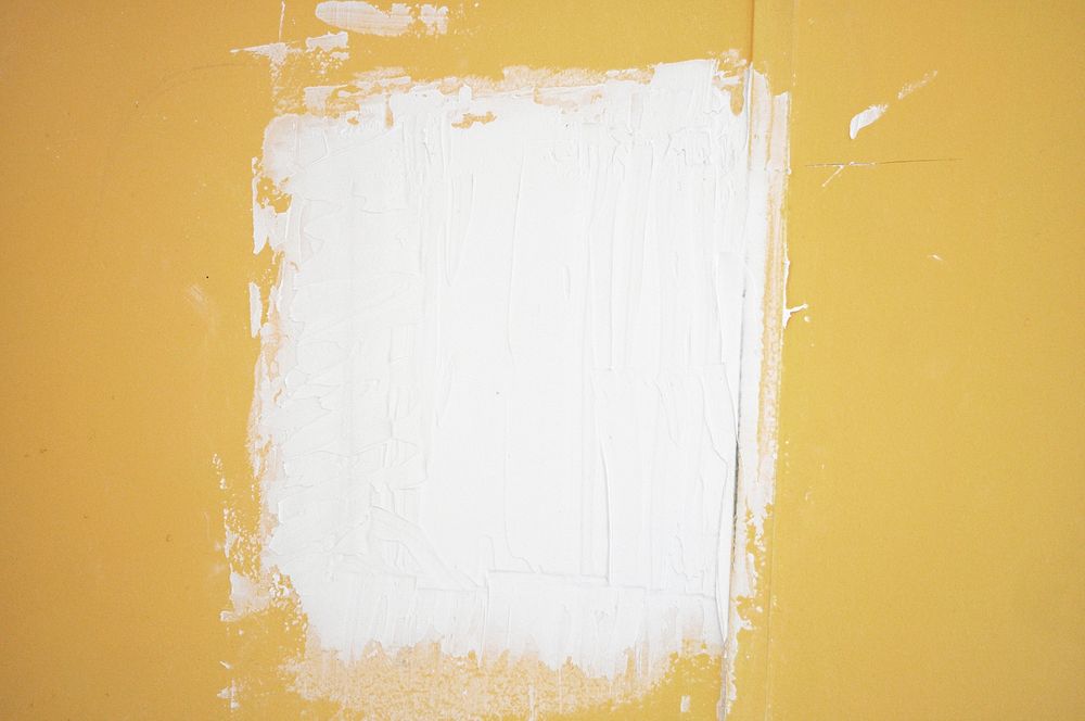 Yellow wall texture background. Original public domain image from Flickr