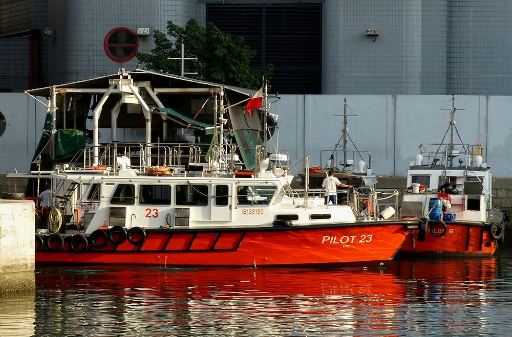 Hong Kong Pilot boats.