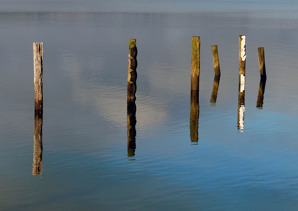 Once was a Jetty. Te Anau. NZ. Original public domain image from Flickr