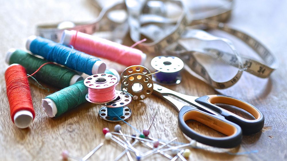 Seamstress basics sewing kit. Free | Free Photo - rawpixel
