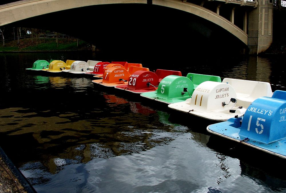Captain Jolleys Paddle Boats in Adelaide.