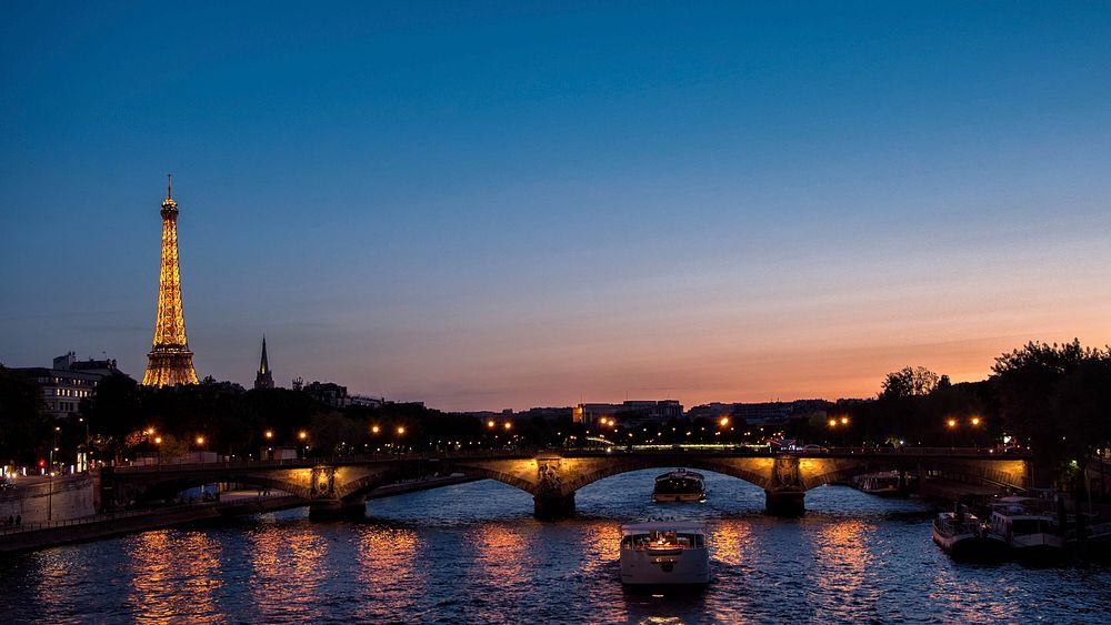 Paris Sunset.