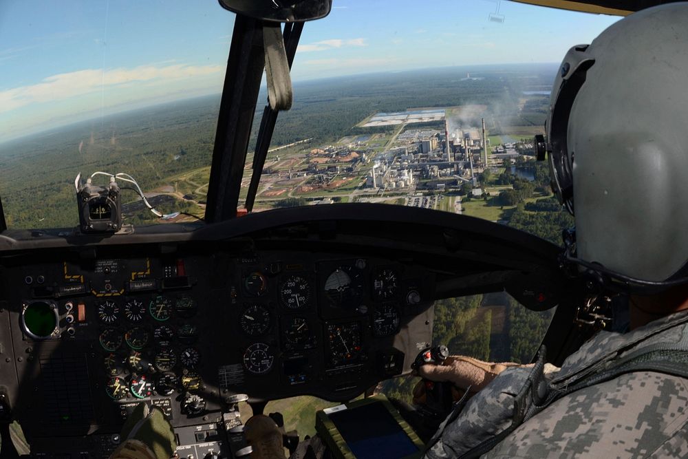 U.S. Army 1st Lt. T.J. Rose, a pilot with the South Carolina Army National Guard's 2-238th General Support Aviation…