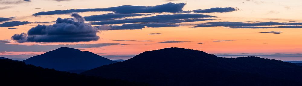 Sunset sky background. Free public domain CC0 photo.
