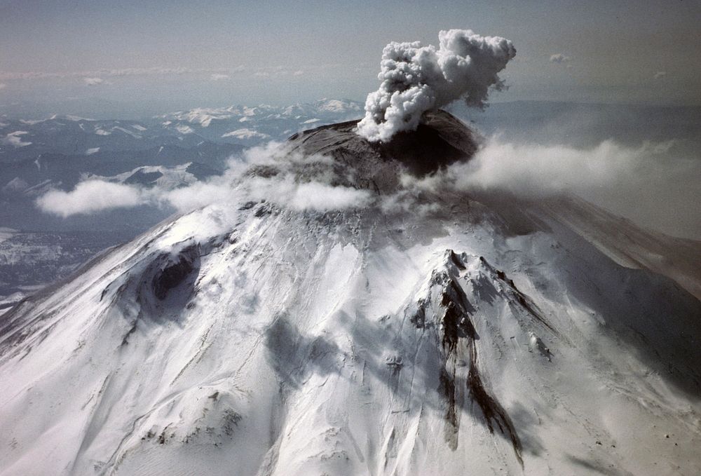 after volcano erupted, Original public domain image from Flickr