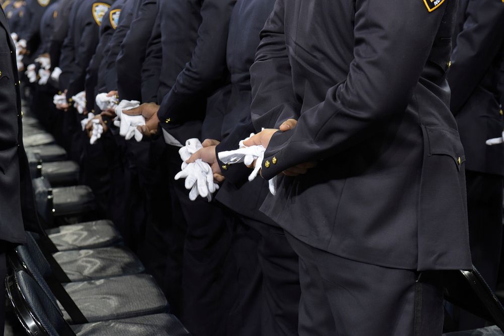 NYPD Police Academy Graduation.