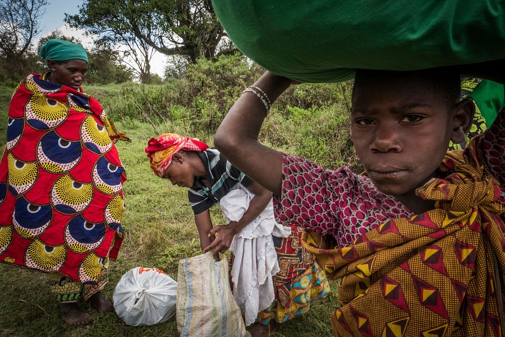 Batwa Pygmies tribe, Mgahinga Gorilla National Park, Uganda, September 2017.