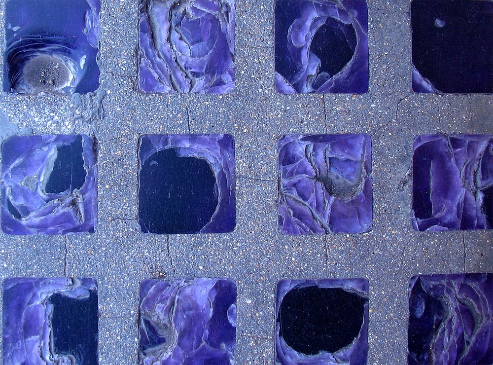 Purple glass texture.