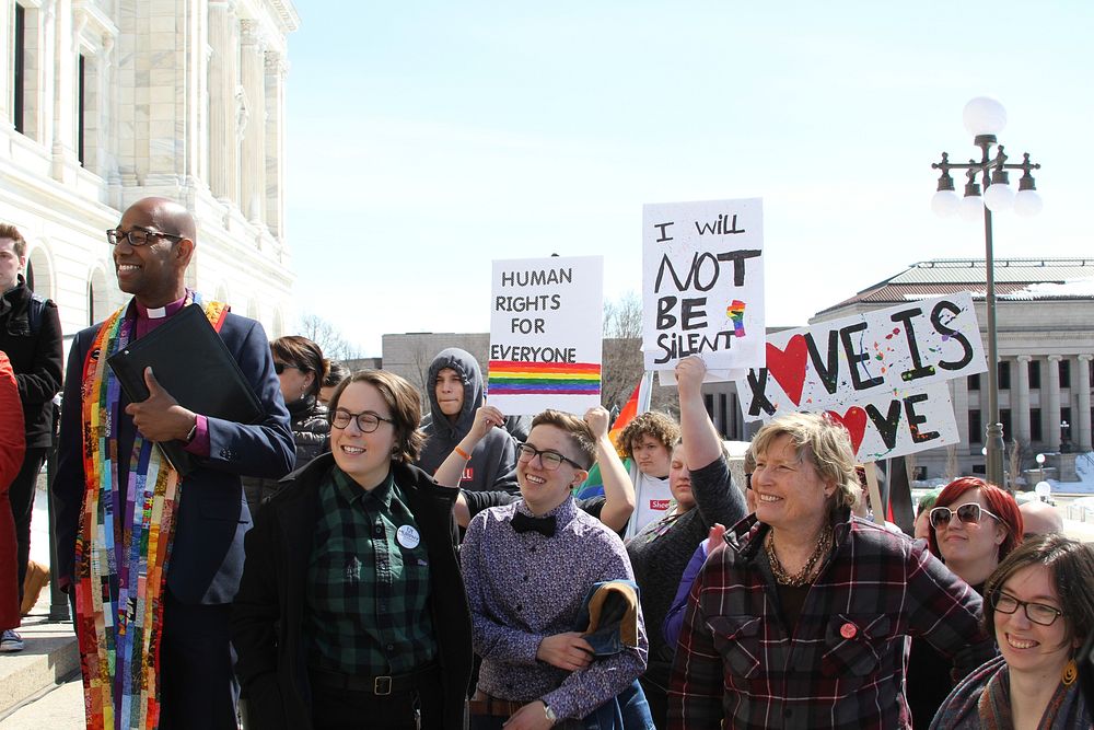 LGBTQ Lobby Day. Original public domain image from Flickr